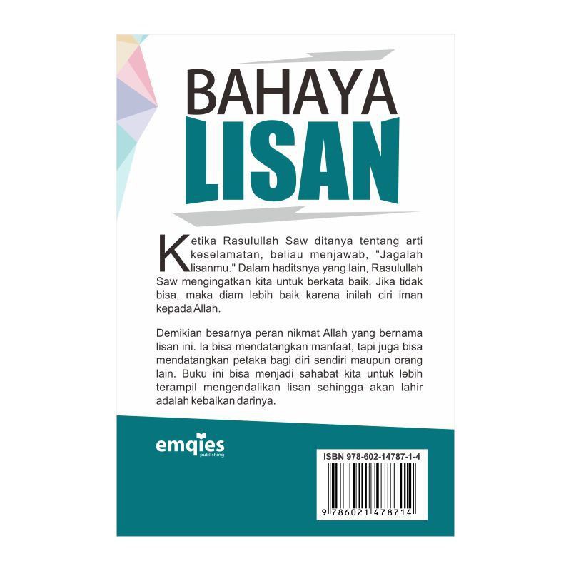 Buku bahaya Lisan Aa Gym
