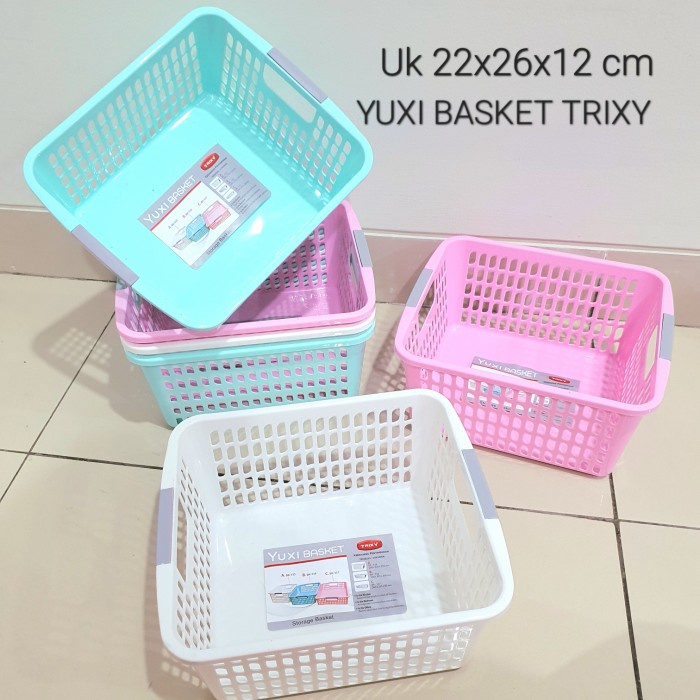 NEW - YUXI BASKET TRIXY Keranjang Organizer Basket Serbaguna Multifungsi