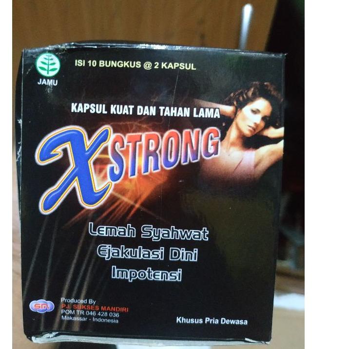 ➠Ready✿➠ xstrong kapsul penambah stamina pria , original 83 ➠