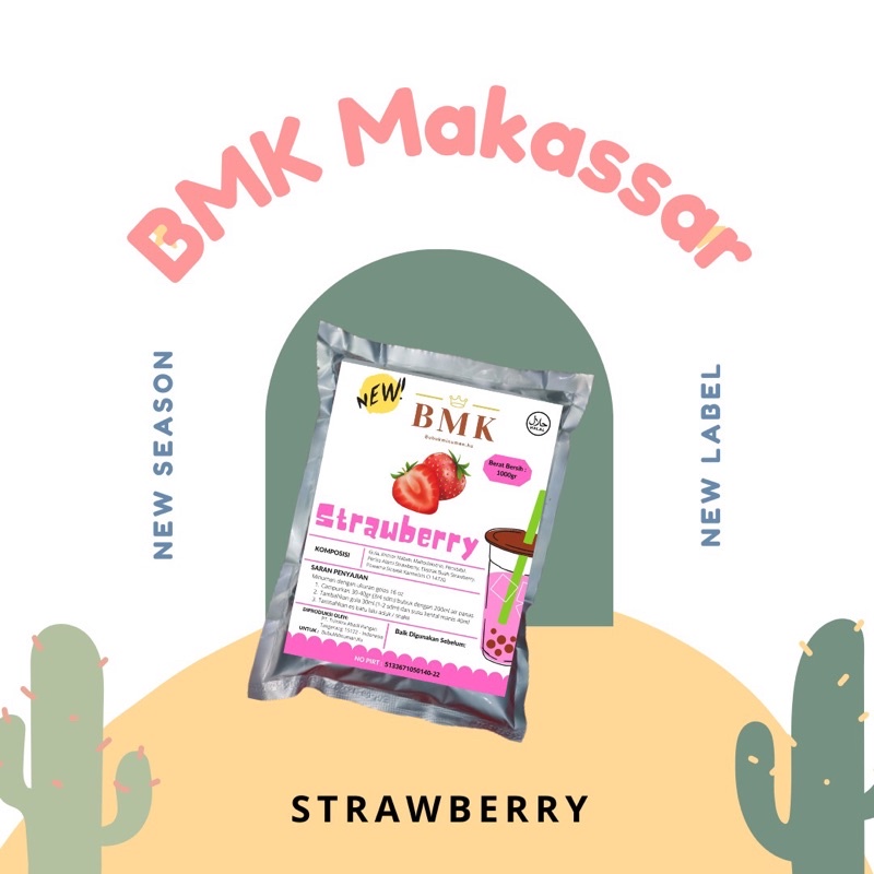 STROBERI BUBUK MINUMAN BMK