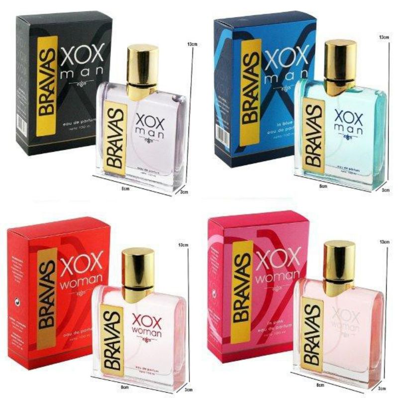 Parfum BRAVAS XOX Series Eau De Parfum 100ml