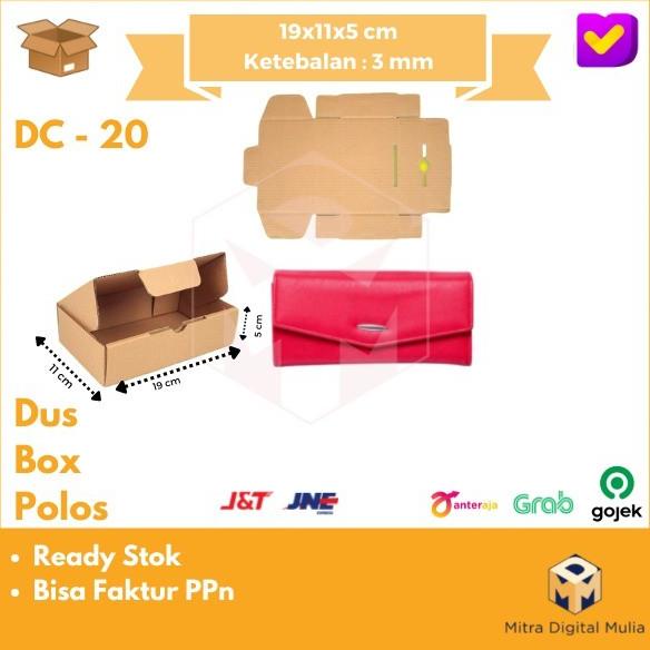 

Kardus Dus Polos DC-20 Diecut 19 x 11 x 5 Box Makanan / Hampers