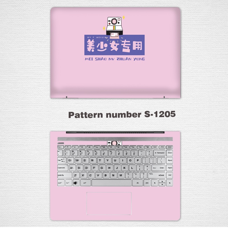 2pcs Stiker Pelindung Laptop Universal Bahan VINYL Ukuran 12 13 14 15.6 Inches ASUS OLED Pro14 M7400Q pro 16 M7600Q