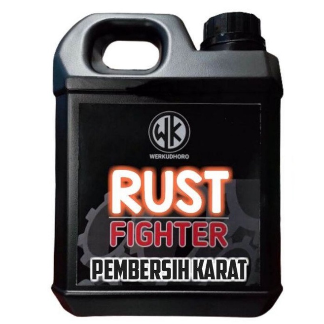 Pembersih kerak mesin motor mobil / pembersih karat besi ukuran 1 liter