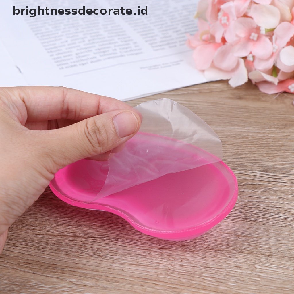 Bantalan Gel Silikon Penyangga Pergelangan Tangan Untuk Mouse Komputer