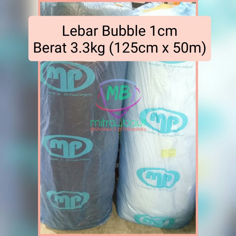 

MP Bubble Wrap Tebal 125cm X 50meter