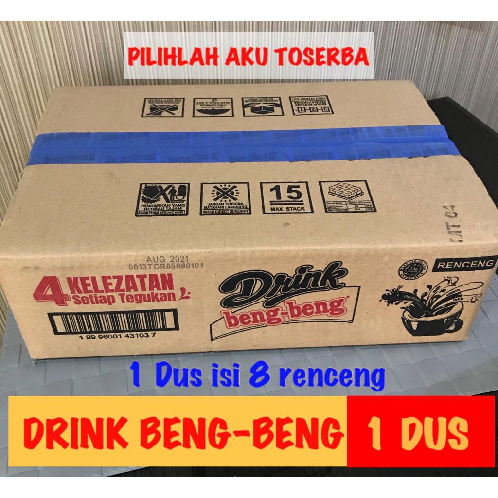 Drink Beng-Beng Drink Minuman Coklat Sachet 30 gram (HARGA 1 DUS ISI 8 RENCENG)