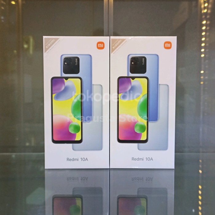 Redmi 10A 4/64 Segel No Repack Garansi Resmi Xiaomi Indonesia
