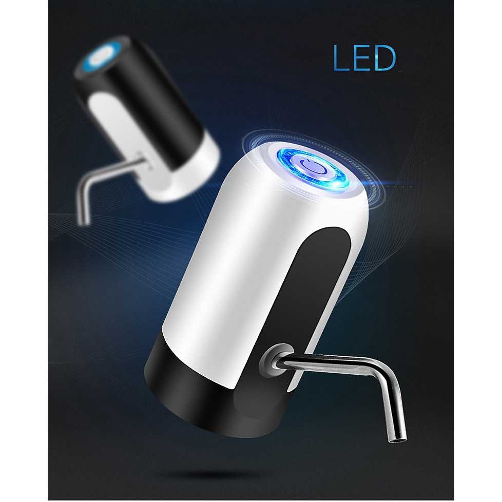 Terlariss !! Alloet Pompa Elektrik Air Minum Galon Rechargeable Pumping - SY-WD-01