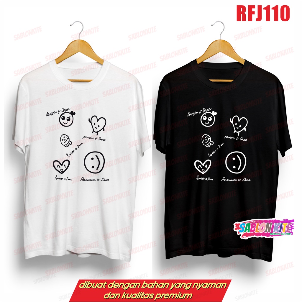 MURAH!!! KAOS KPOP TAEHYUNG PTD PERMISSION TO DANCE RFJ110