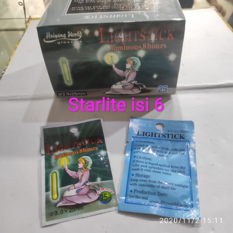 starlite isi 6 grosir