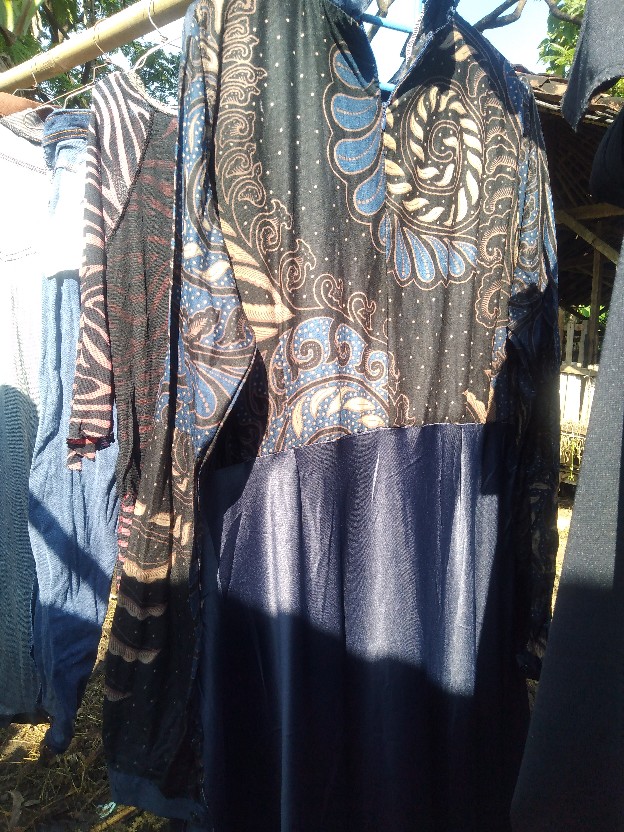 Shopashop Solo Batik Family Couple Gamis Payung Vanda Gamis & Kemeja Panjang Fandita