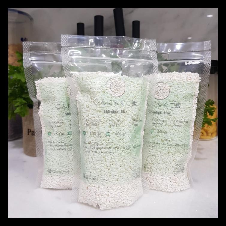 

SHIRATAKI RICE / BERAS KONYAKU / NASI SHIRATAKI / NASI DIET BERKUALITAS