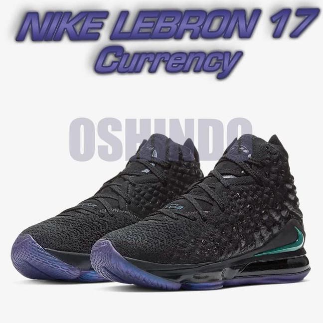✨ ON SALE SNEAKERS PRIA✨ SEPATU BASKET NIKE LEBRON 17 CURRENCY ORIGINAL ASLI - 9 ,SEPATU WANITA