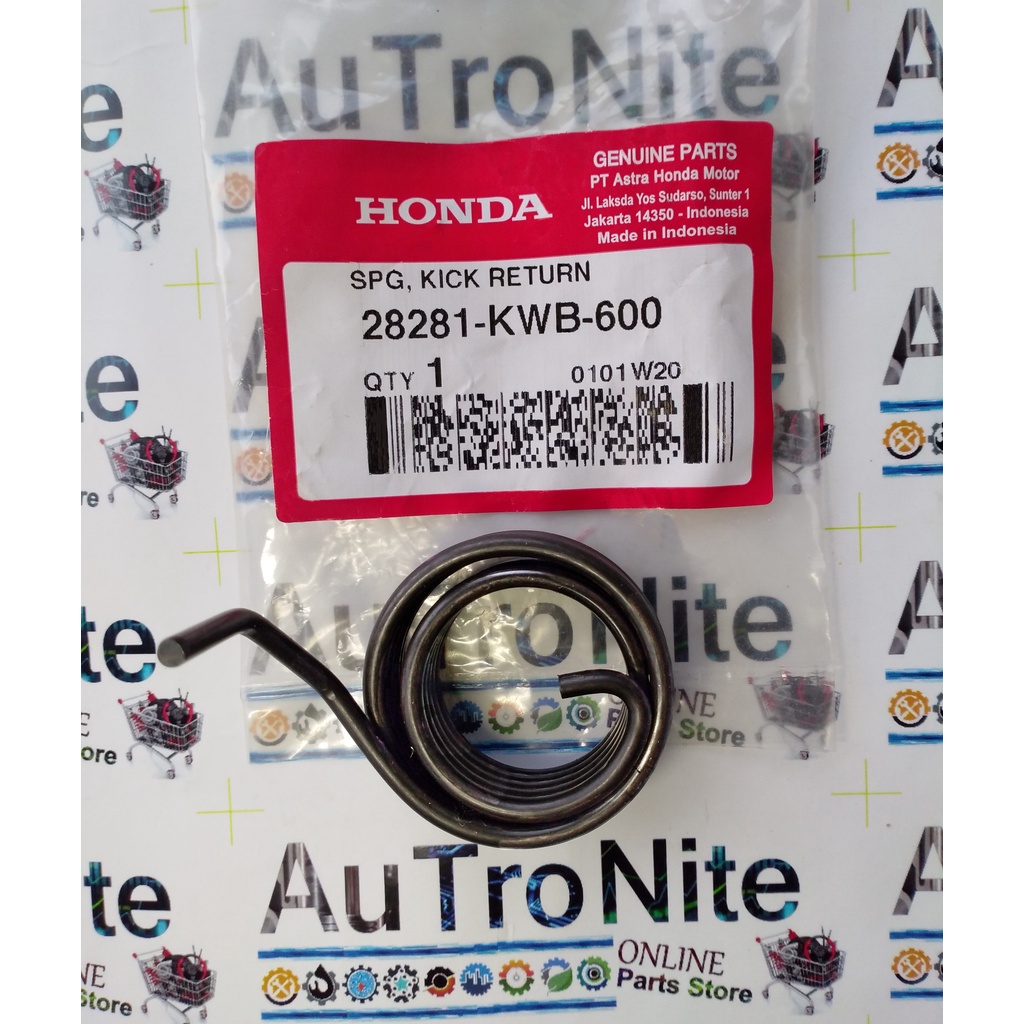 Per Selahan Engkol Spring Kick Return 28281-KWB-600 Original Honda Blade Absolute Revo 110 Karbu FI 