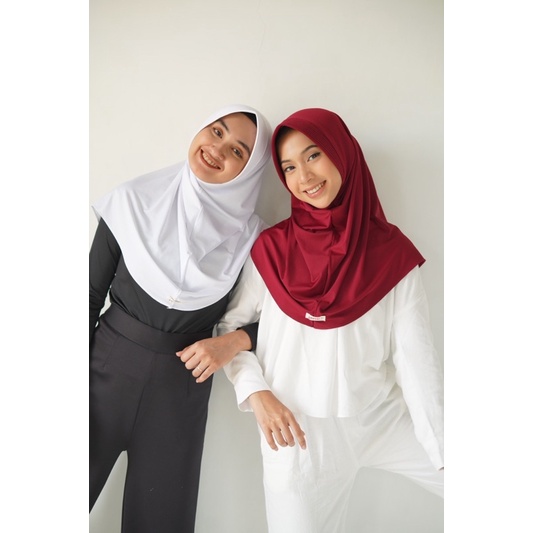 Gadis Khimar (khimar sport) Daily khimar jersey PROMO 100k dapat 3pcs-5