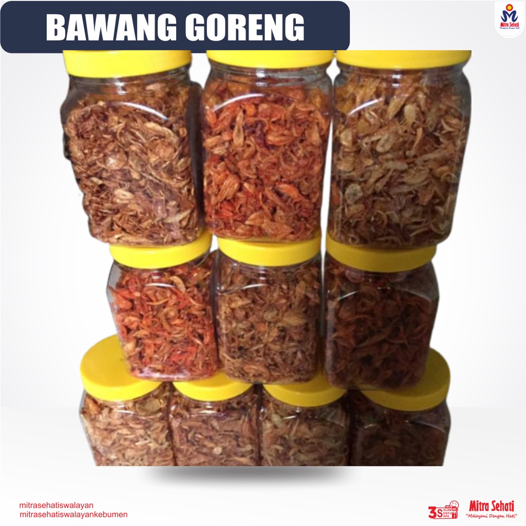 

BAWANG GORENG WN / BAWANG GORENG CRISPY 50gr [ Mitra Sehati Swalayan ]