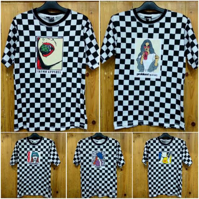 kaos catur / Kaos catur anak anak / kaos anak / kaos kotak kotak / kaos distro / baju catur