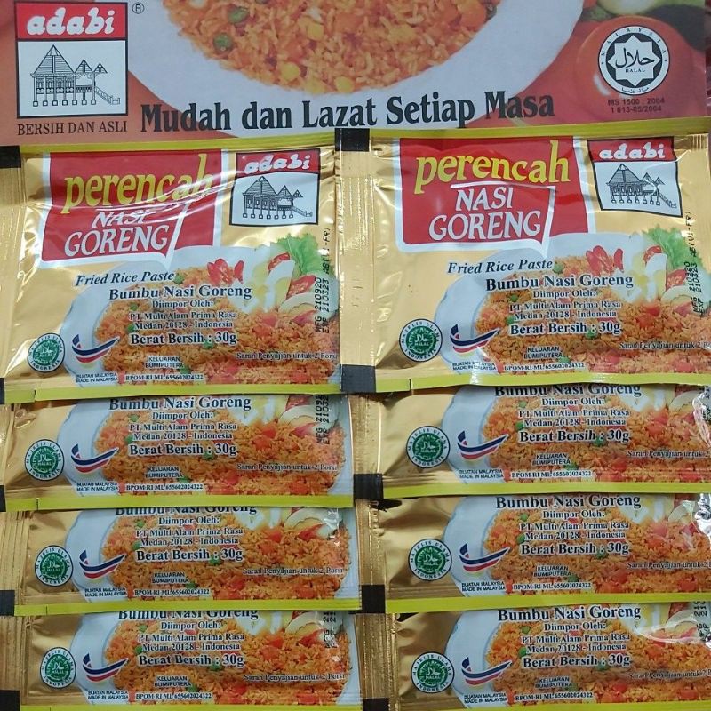 

Bumbu Adabi perencah nasi goreng