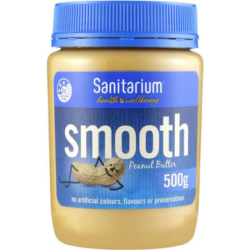 

SANITARIUM PEANUT BUTTER SMOOTH 500GR