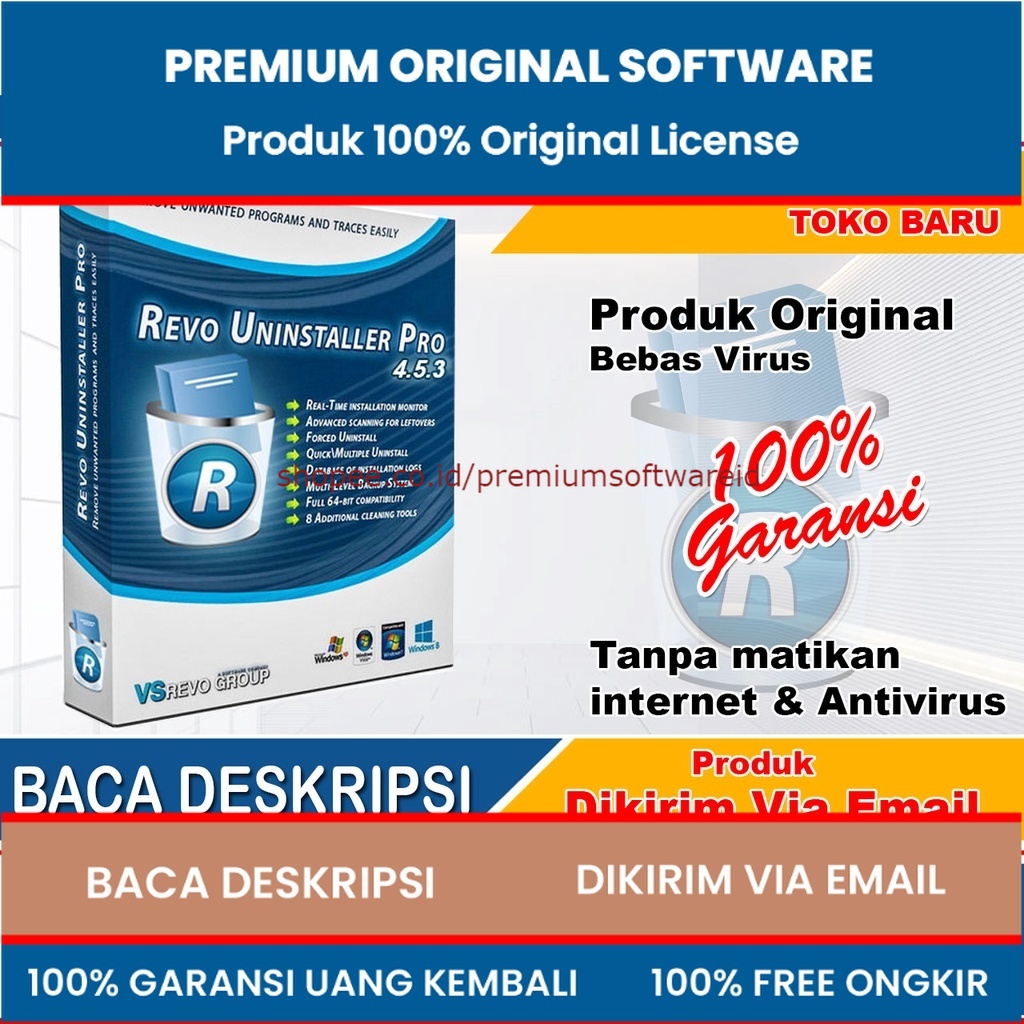 Revo Uninstaller Pro V5.0.1 Bisa Update 2022 Terbaru Full Version Lifetime