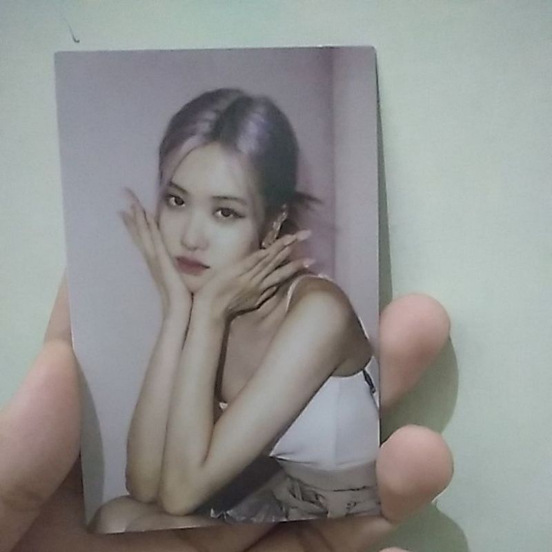 Photocard The Album Blackpink Jennie & Rosè