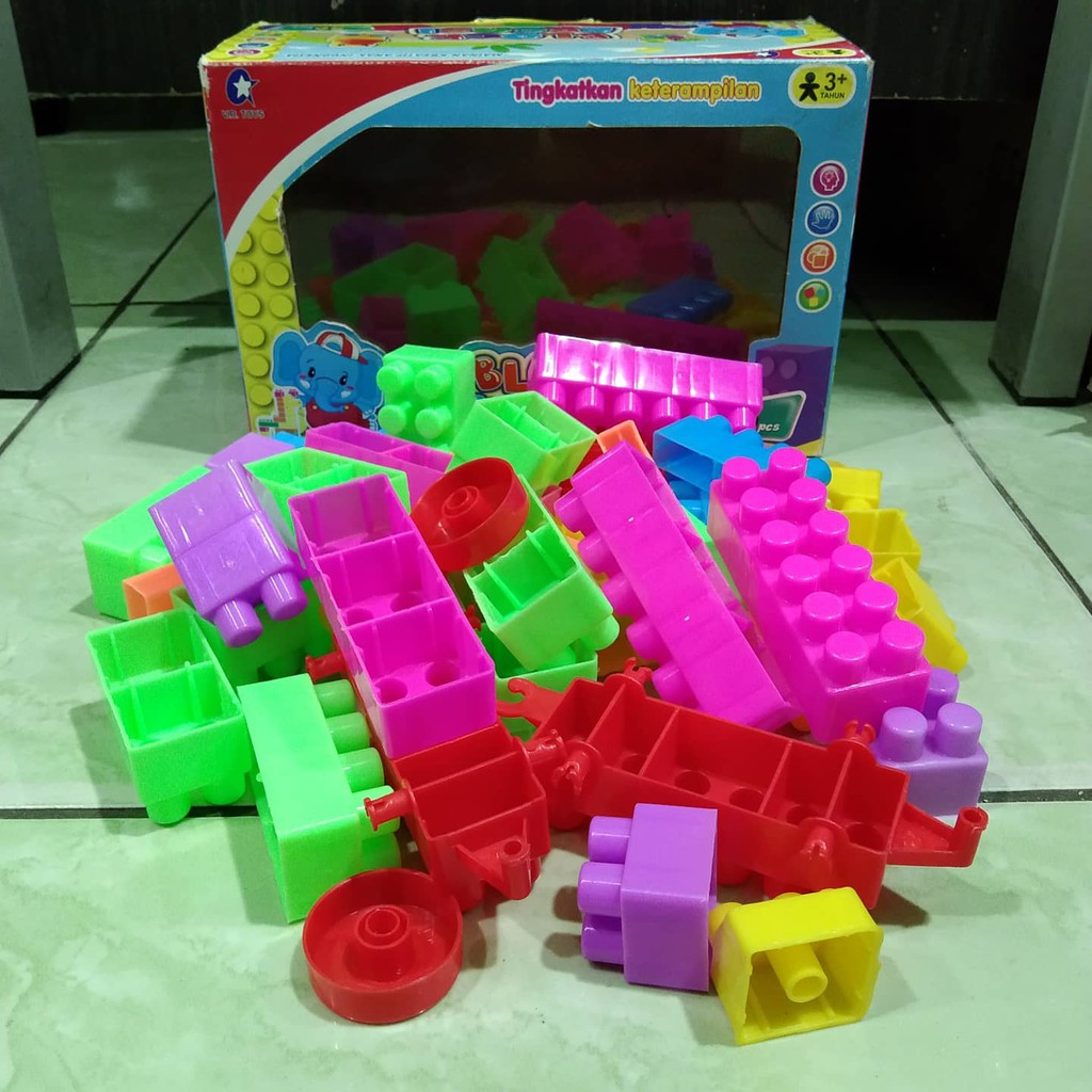 

sendytoys Block Kreasi 56pcs Kotak