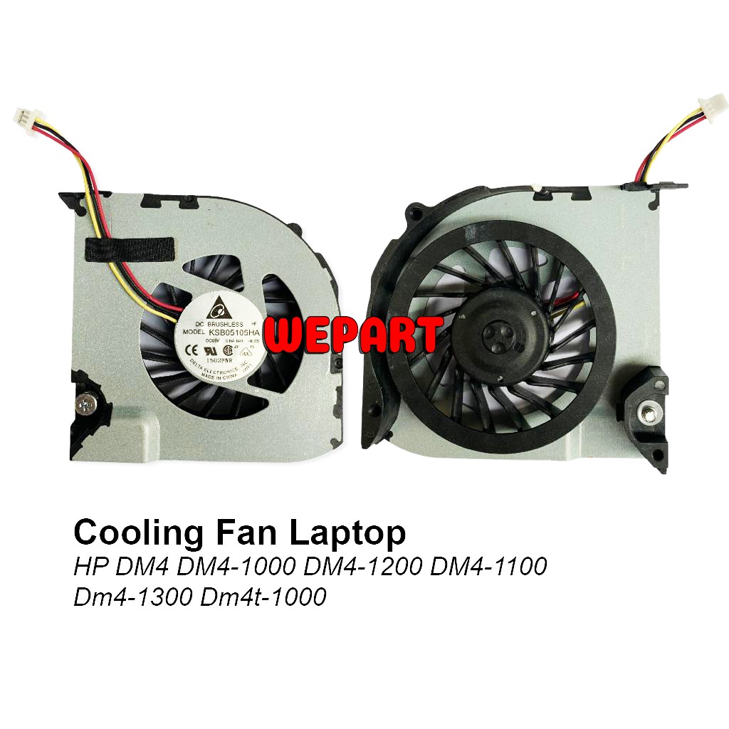 Cooling Fan Kipas Laptop HP DM4 DM4-1000 DM4-1200 DM4-1100 Dm4-1300 Dm4t-1000