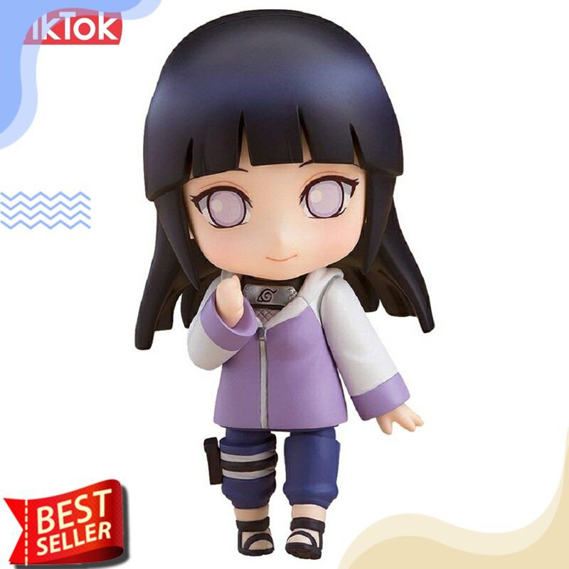 Action Figure Import Nendoroid Naruto Shippuden Hinata Hyuga 879 Mainan Action Figure Model Boneka H