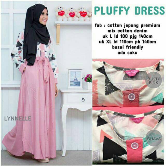 Jual Murah Pluffy Dress