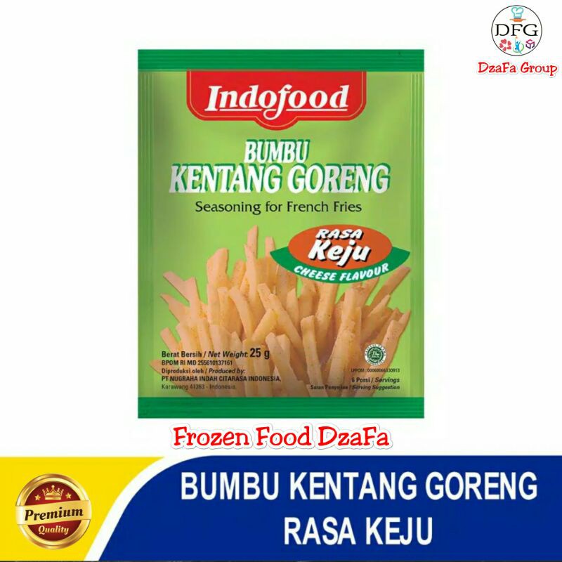

Bumbu Kentang Indofood Rasa Keju