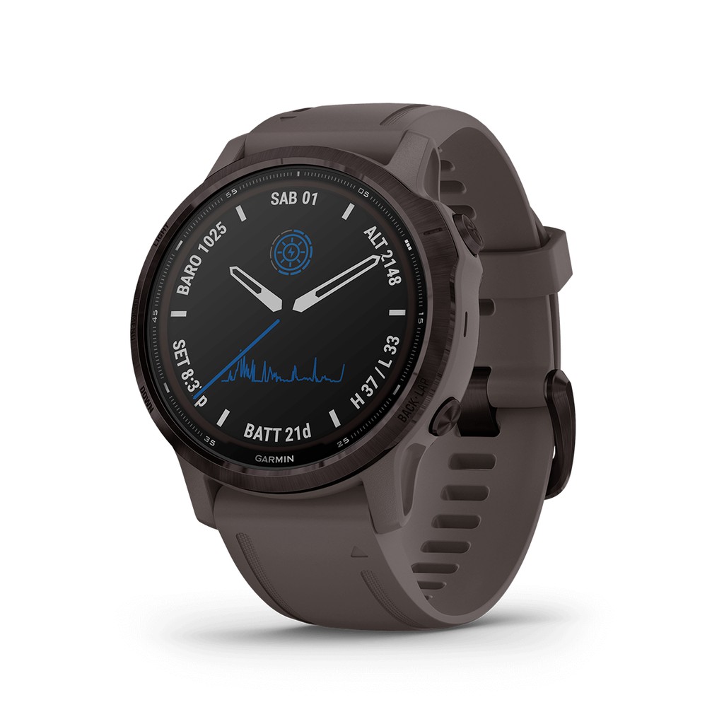 Garmin Fenix 6S Pro Solar Original - Garansi Resmi TAM 2 Tahun