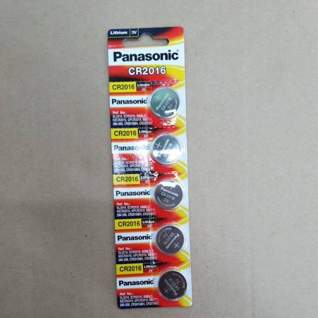 Baterai Panasonic Cr 2016 3V Original