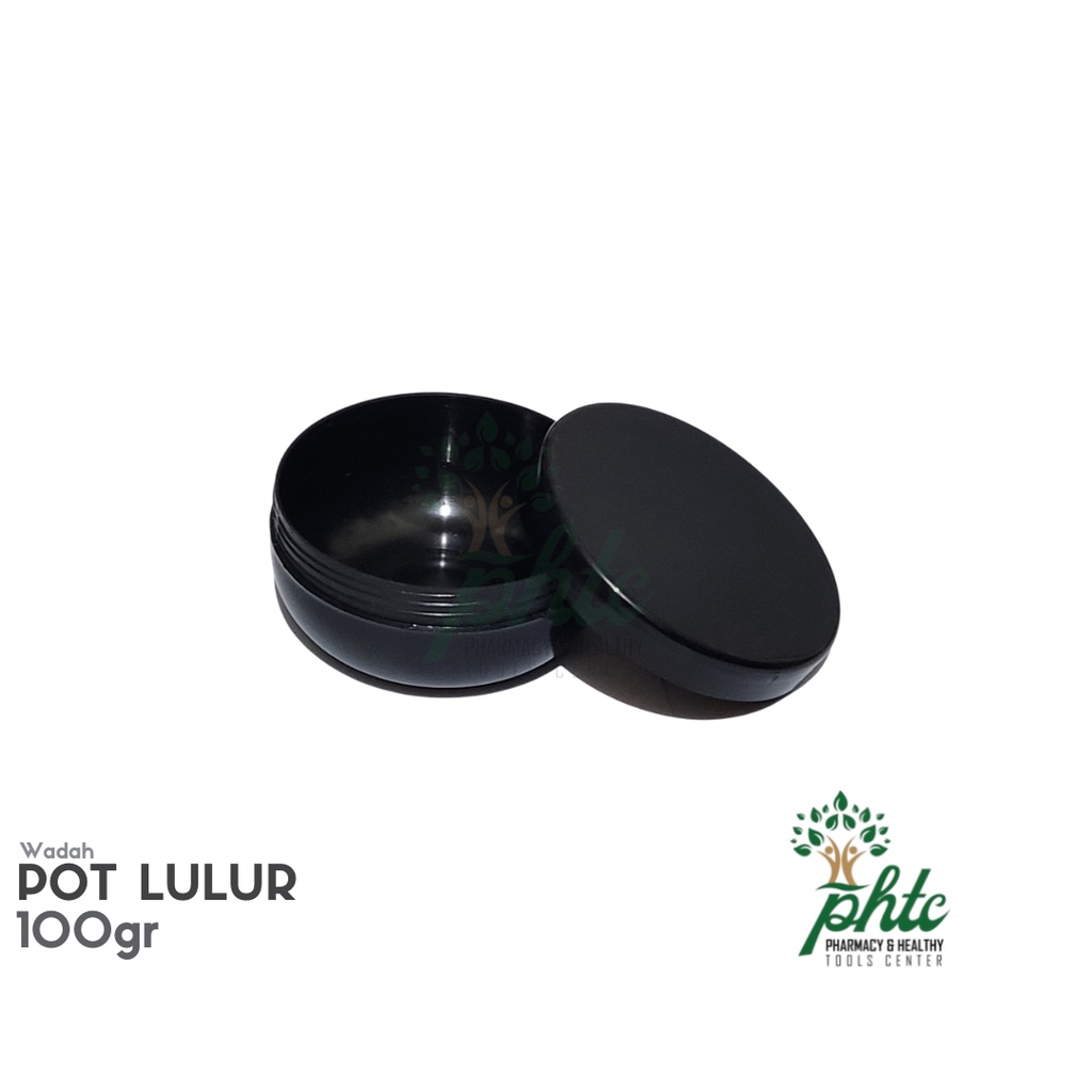 Pot Lulur 100gr Plastik l Pot Scrub 100 gr