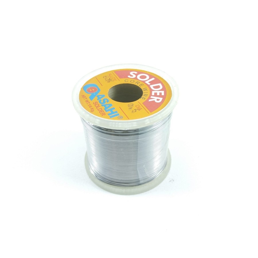 Timah Solder Asahi 0.6mm 1/4kg Timah Gulung 0.6 mm 1/4 kg Grade 60/40 Alloy 250gr