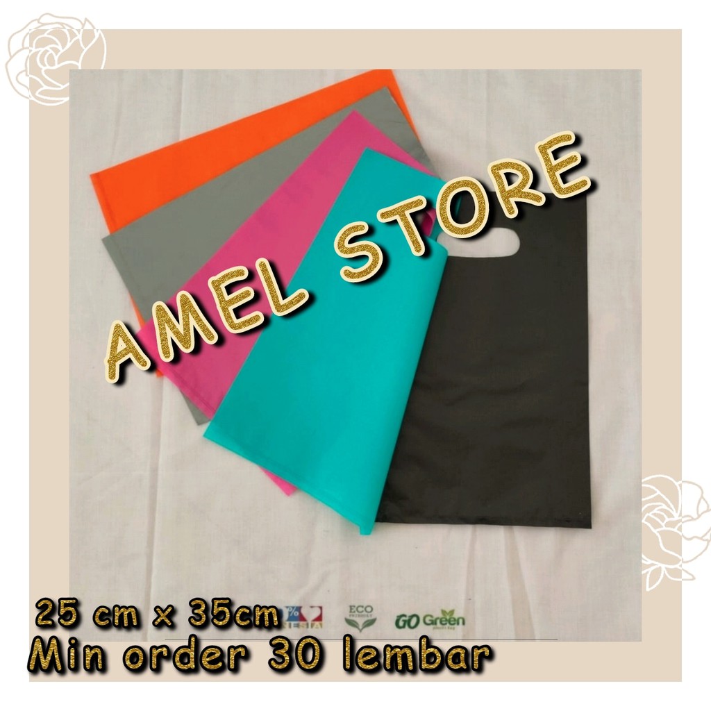 

Plastik Online Shope Lembaran 25 cm x 35 cm (Minimal Order 30 Lembar)