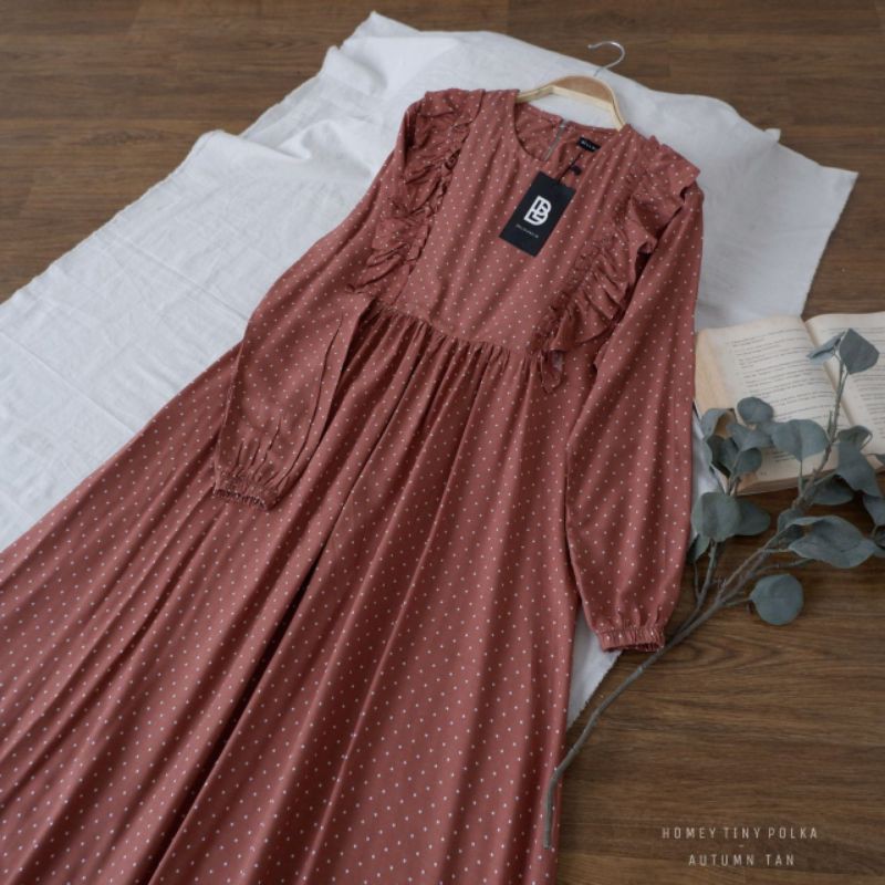 Emily Tiny Polka / Emily Dotty Bella Luna Dress Emily