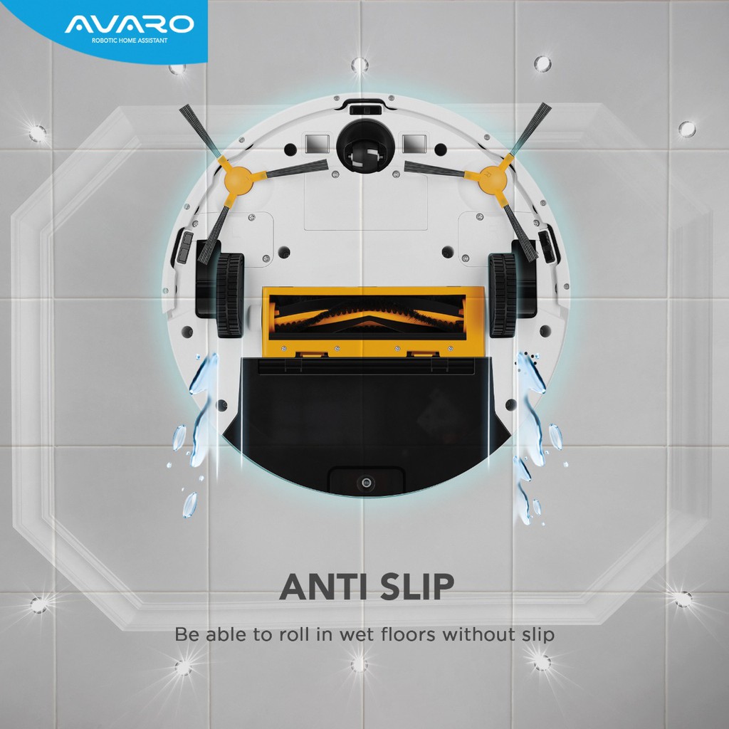 AVARO X1 Robotic Vacuum Cleaner Mapping With Auto Empty Station