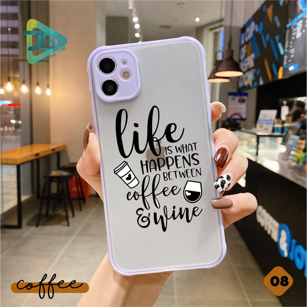 Softcase choice COFFEE Samsung J2 GRAND PRIME J4+ J7 A01 CORE A10 A10S A11 A20S JB2325