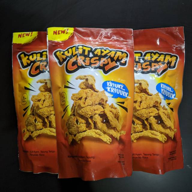 

Kulit Ayam Crispy Kriuk Kriuk