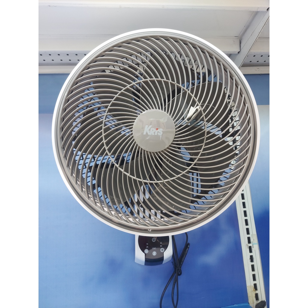 KIPAS ANGIN DINDING DENGAN REMOTE 16 INC / WALL FAN 65W / KIPAS TEMBOK