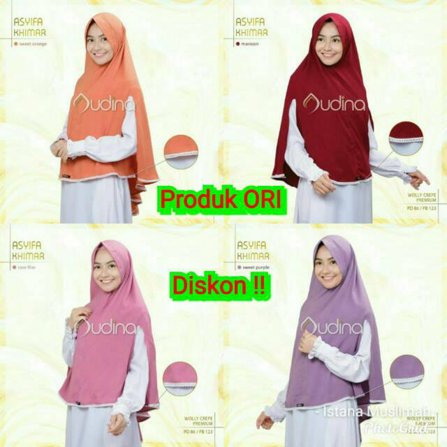 Audina Hijab ORIGINAL - Asyifa Khimar