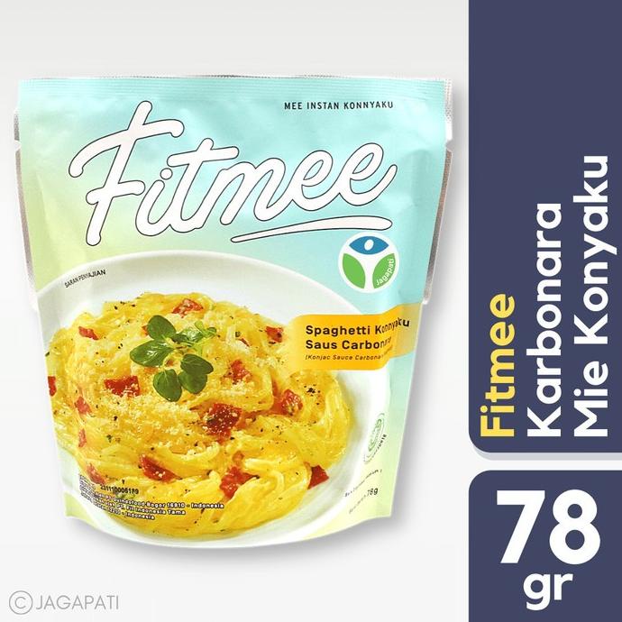 

Fitmee - Carbonara 78 gr - Mie Instan Konnyaku - Mie Sehat - Low Cals