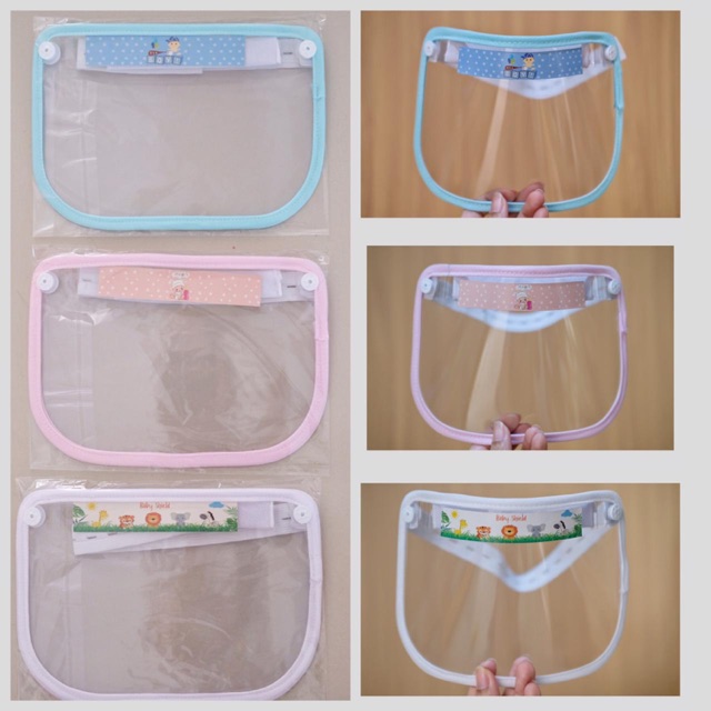 Face Shield Bayi / Pelindung Wajah Bayi / Face Shield Bayi 0-24 bulan