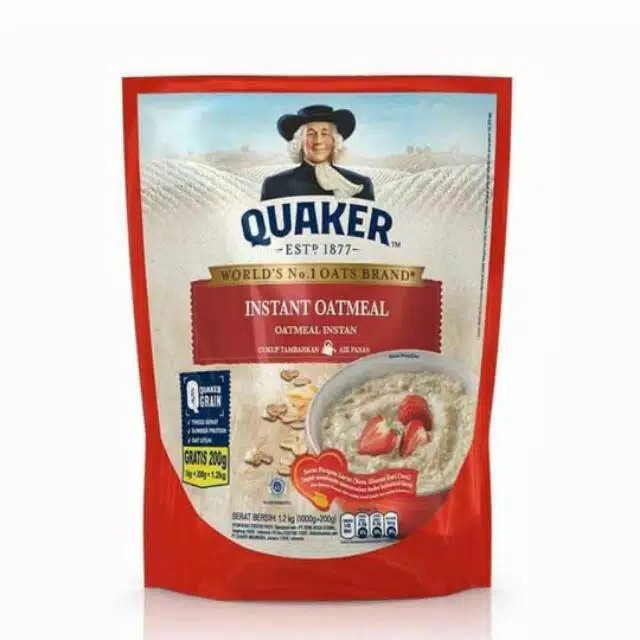 

Quaker Instant Outmeals 1200 gr
