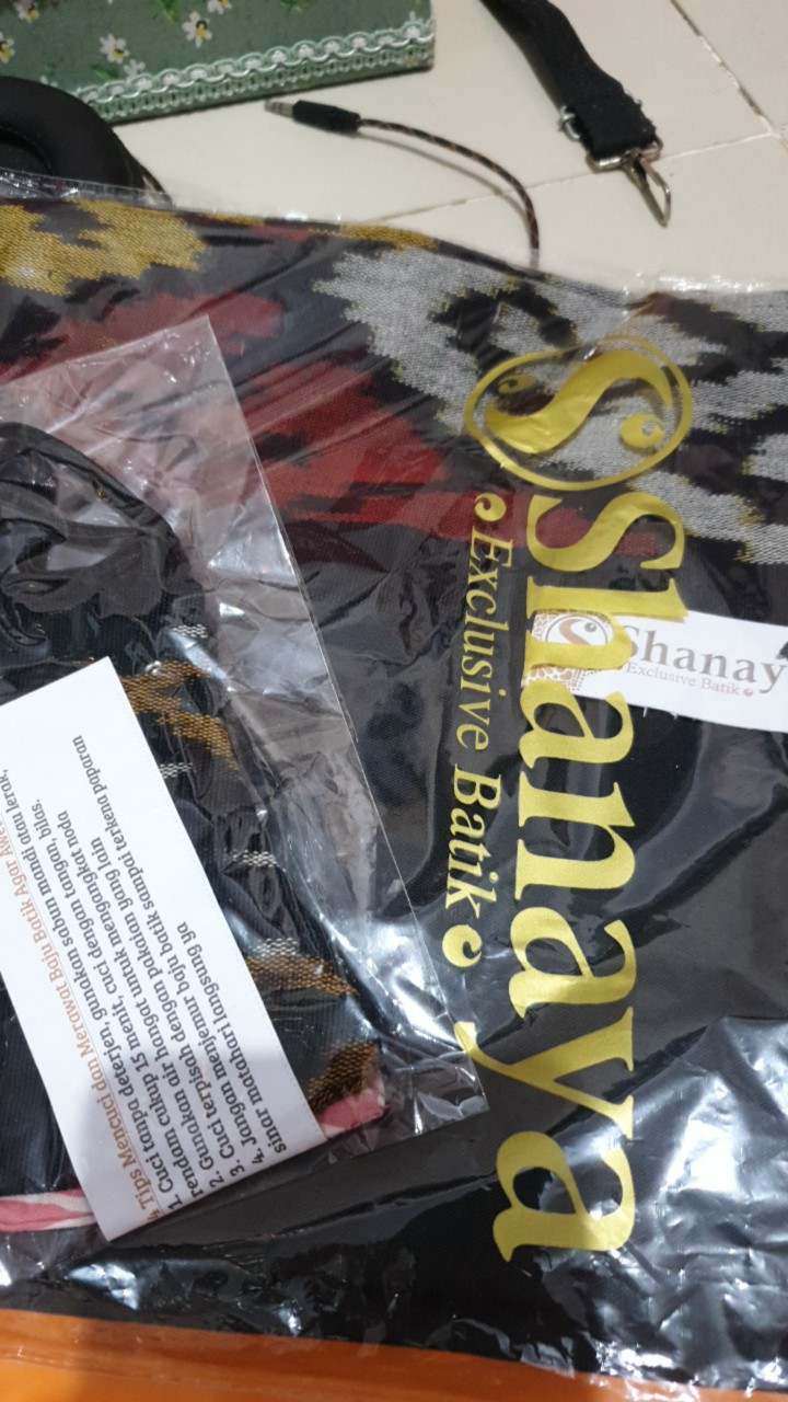 Shanaya Batik Tunik Tenun Kombinasi Toyobo Premium Mirea Size S M L Xl Xxl