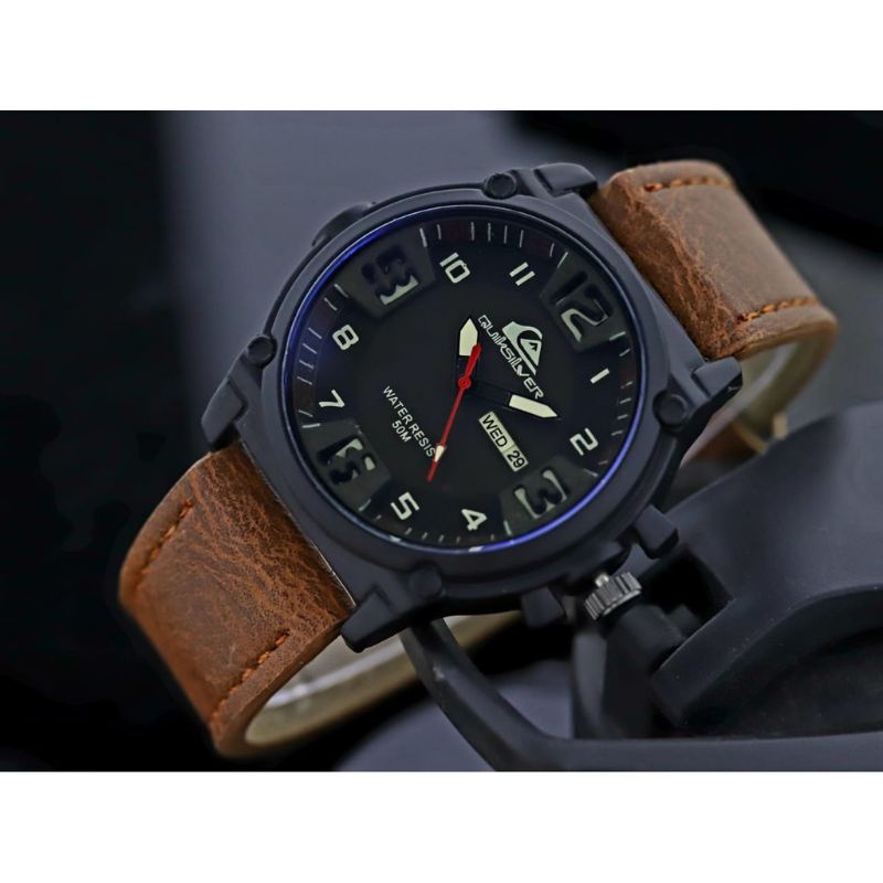 JAM TANGAN  COUOLE QUICKSILVER TGL HARI AKTIF