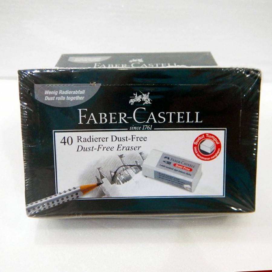 

ERASER, PENGHAPUS, STIP DF 7296, 7230 SMALL WHITE FABER CASTELL