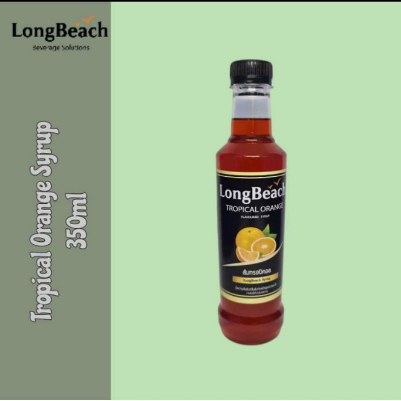 

Orange Tropical Syrup Long Beach sirup minuman