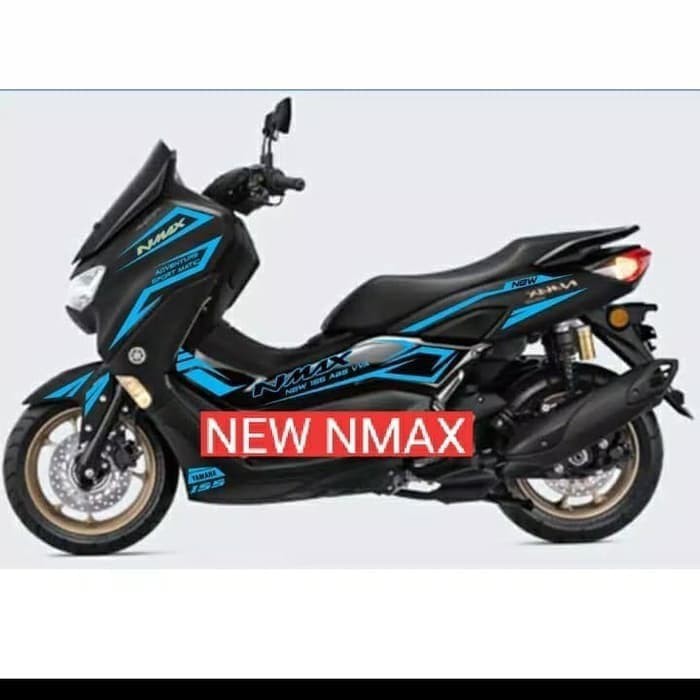 CUTTING STICKER YAMAHA NMAX NEW ICE BLUE